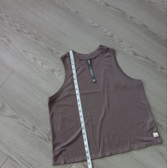 Vuori Women's Energy Tank Hazel Heather M - Picture 11 of 13